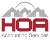 HOA Accounting Services logo grey